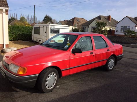 Ford Sierra sapphire GL, full services history, low mileage. Owned for ...