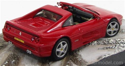 EDICOLA BONDCOL010 Scale 1/43 | FERRARI F355 GTS SPIDER 1995 - 007 JAMES BOND - GOLDENEYE RED