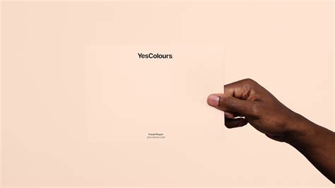 YesColours | Fresh Peach paint swatch