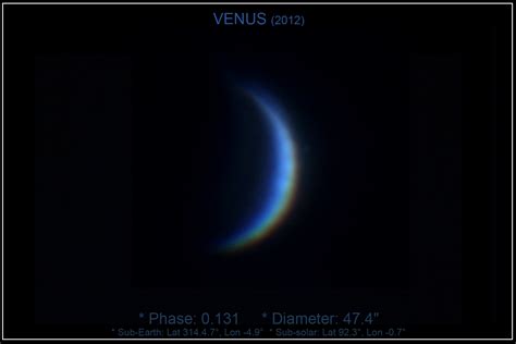 Links Through Space: VENUS 2012! It's phases, transit, whereabouts PART 5