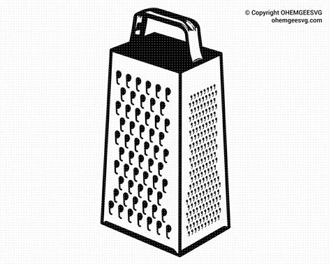 Cheese Grater SVG Grater SVG Grater Silhouette Grater - Etsy | Grater ...