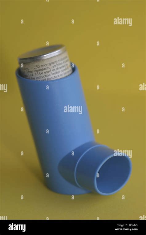 A Stock Photograph of a Asthmatic Inhaler Bricanyl Stock Photo - Alamy