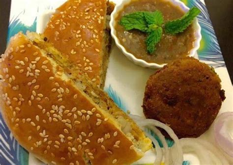 Karachi Street Food Bun Kabab Recipe – Food Star