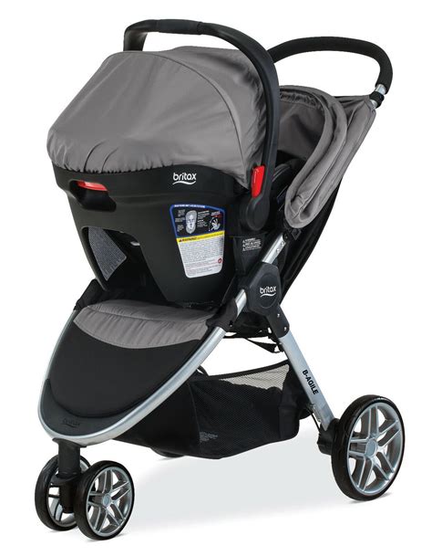 Britax Stroller and Infant Car Seat - Wicker Dound1950