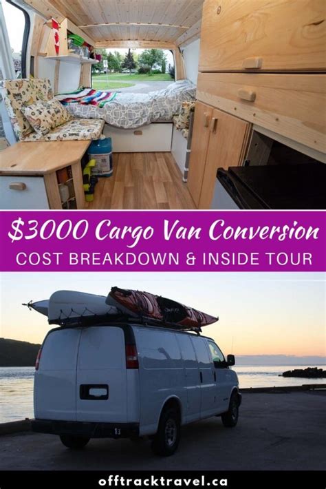 GMC Savana Van Conversion: Tour and Cost Breakdown | Van life, Cargo ...