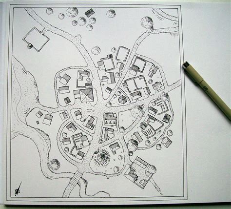 Small village map by Brian-van-Hunsel on DeviantArt