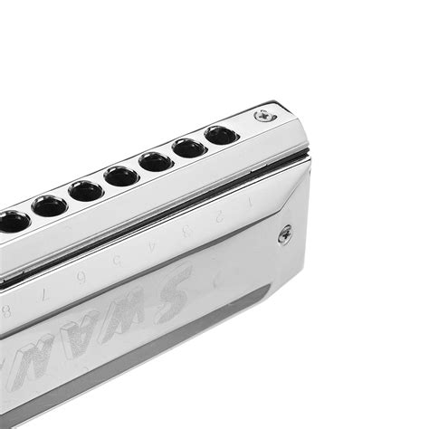 New Swan SW1456 14 Holes 56 Tones Professional Chromatic Harmonica ...