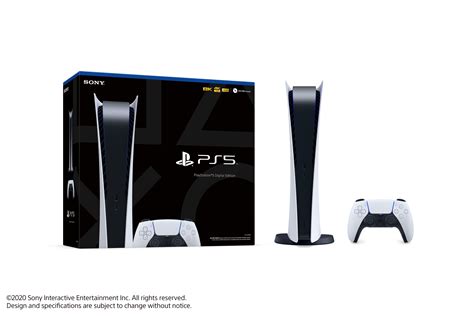 Sony PlayStation 5 - PS5, Ultra-High Speed SSD, Digital Edition Video ...