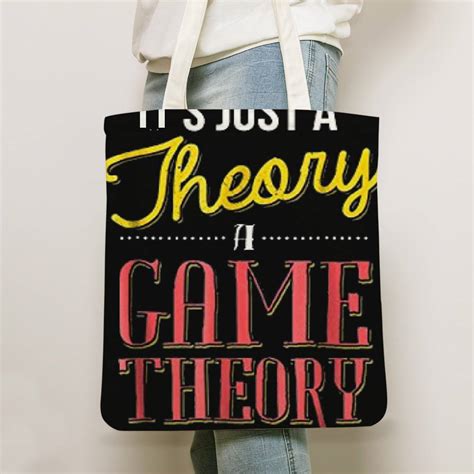 Game Theory Totebag Theorist Slogan Totebag GTM3009 | Game Theory Shop