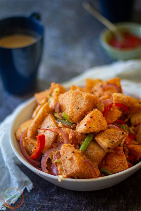 Fried Idli or Masala Idli - Foodie's Fun - This That More