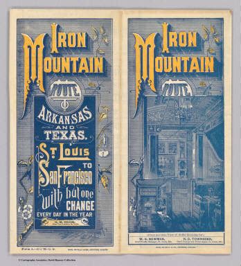 Cover: Iron Mountain Route. / St. Louis, Iron Mountain, and Southern Railway Company; Rand ...