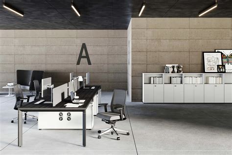 Office Cubicle Sample Modern Office Desk 5 Workstation Desk Cubicle ...