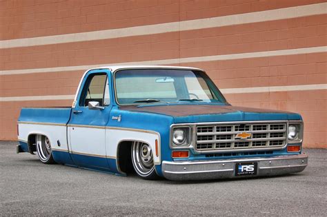 Roadster Shop's 1976 Chevy C10 SPEC Squarebody on Forgeline RS-OE1 Wheels