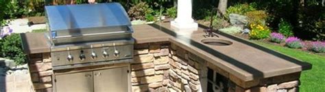 Cast Concrete Outdoor Kitchen Countertops – Things In The Kitchen