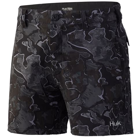 Huk Men's Low Country Chino Fit Fishing Shorts - Current Hannibal Bank ...