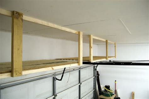 DIY Garage Ceiling Storage | The Owner-Builder Network