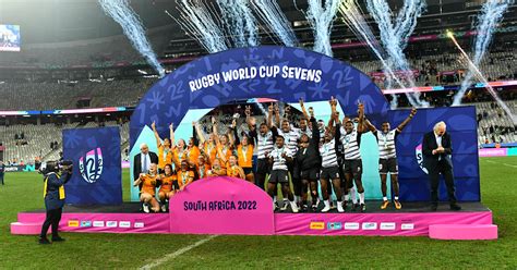 Fiji wins men's title at South Africa 2022 Rugby World Cup Sevens while Australia claim women's ...