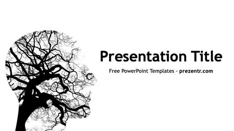 Free Mental Health PowerPoint Template - Prezentr PPT Templates | Powerpoint templates, Free ...