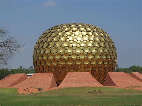 Eternal Earth: Matrimandir at Auroville in Pondicherry,India