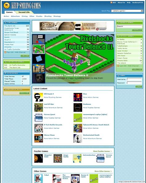 The history of the world (Or this site) | Keep Smiling Games