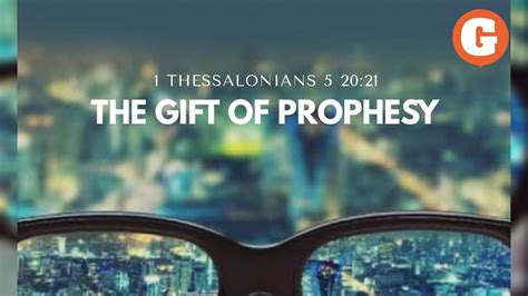 The Gift of Prophecy - YouTube