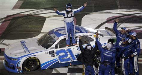 Austin Hill claims another trophy on superspeedway - Jayski's NASCAR ...