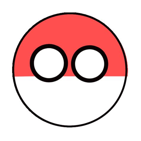 Polandball Countryballs Sticker - PolandBall CountryBalls - Discover & Share GIFs