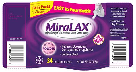 What Are Osmotic Laxatives? How Do They Work? MiraLAX®, 51% OFF