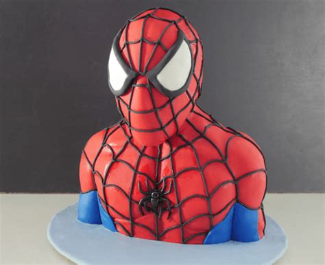 HowToCookThat : Cakes, Dessert & Chocolate | 3D Spiderman Cake Tutorial - HowToCookThat : Cakes ...