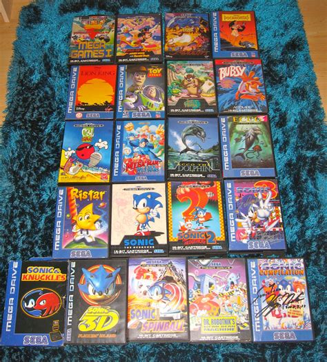 SEGA Mega Drive Game Collection by MizukiiMoon on DeviantArt