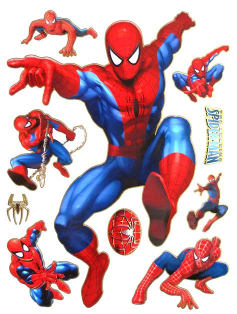 Free shipping ,Spiderman wall STICKERS, 2designs / lot-in Wall Stickers from Home & Garden on ...