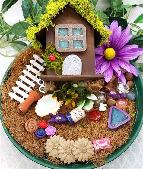 Fairy House Kit Fairy Garden Kit Fairy Garden Accessories - Etsy