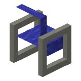 Blue Modern Sofa | How to craft blue modern sofa in Minecraft ...