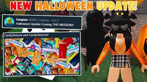 When is the 2022 bloxburg halloween update coming out