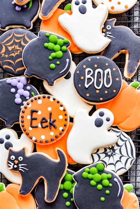 Halloween Sugar Cookies - House of Nash Eats