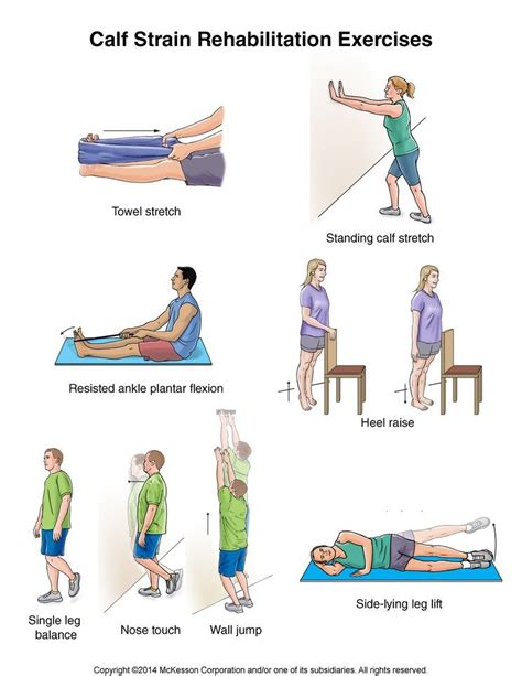 Summit Medical Group - Calf Strain Exercises | Calf strain exercises, Calf strain, Exercise