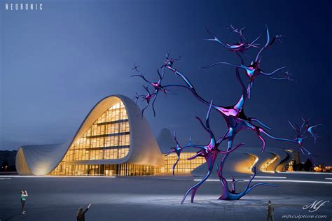 "Neuronic" | Contemporary Neuron Sculpture - Mike Fields Contemporary ...