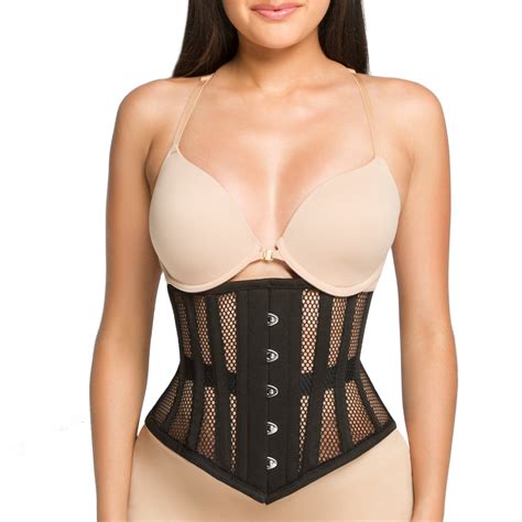 Hourglass Angel - Underbust Waspie Mesh Corset by Hourglass Angel HA201 - Walmart.com - Walmart.com