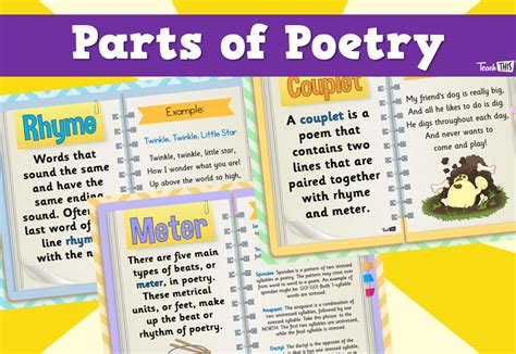 Parts of Poetry :: Teacher Resources and Classroom Games :: Teach This