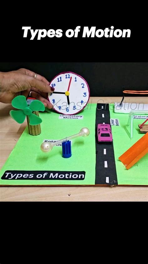 Types of Motion | School science projects, Science projects for kids ...