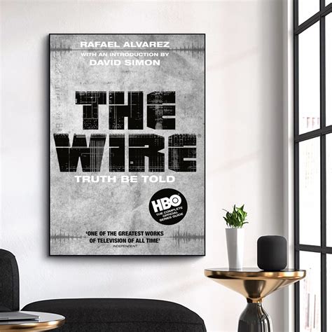 The Wire classic TV show poster Art canvas painting poster | Etsy