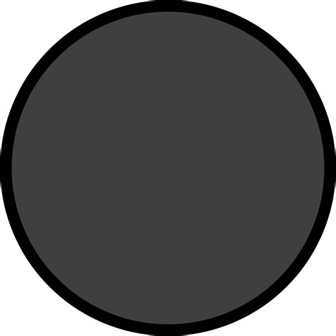 "black circle" Emoji - Download for free – Iconduck