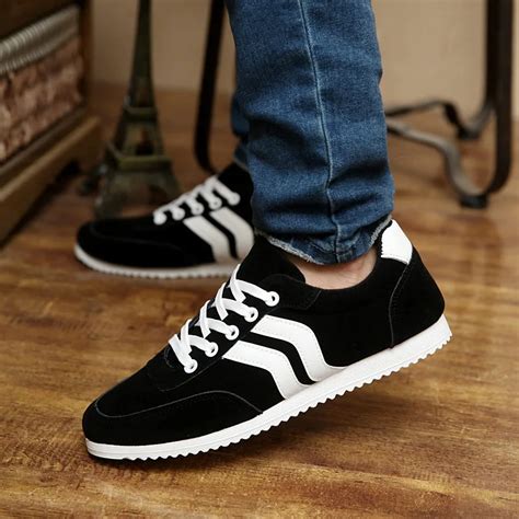 2017 Fashion Trend Men Shoes Breathable Outdoor Men Rubber Shoes Casual ...