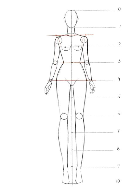 10 bước vẽ phác thảo dáng người trong thiết kế thời trang - SESOMR