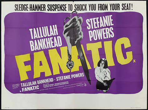 FANATIC (1965) Original Vintage Hammer Horror Uk Quad Film Movie Poster ...