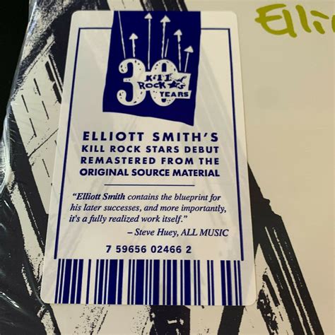 Elliott Smith, SELF TITLED, Vinyl LP, 30th Anniversary Remastered Album ...