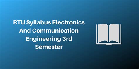 RTU Syllabus Electronics And Communication Engineering 3rd Semester