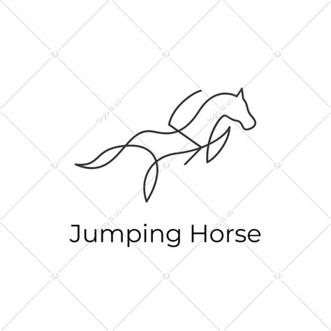 Horse Jumping Logo - Logo Is Us