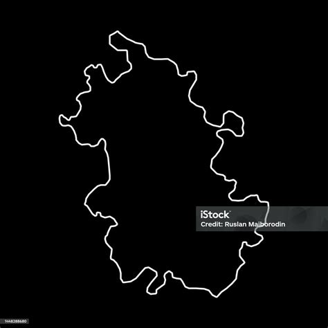 Anhui Province Map Administrative Divisions Of China Vector Illustration Stock Illustration ...