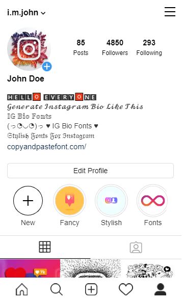 Stylish Font for Instagram Bio | Instagram font, Instagram bio, Stylish fonts